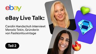 Teil 2: Wie Meroda eBay Live erfolgreich für ihr Business nutzt | eBay for Business DE