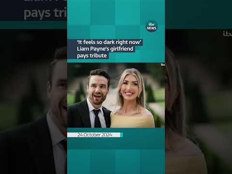 'It feels so dark right now' Liam Payne's girlfriend pays tribute | ITV News