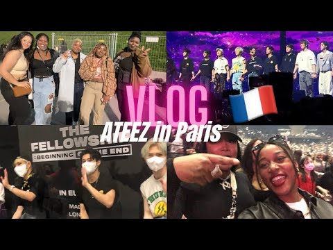 Vidéo [VLOG] ON RENCONTRE ENFIN @ATEEZ    PARIS ACCOR ARENA 2022