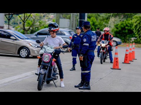 Operativos y controles policiales en San Marcos durante cerco de seguridad