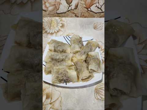 Lavash xamiridan mazali dulma tayyorlash/Лаваш хамиридан мазали дулма тайёрлаш