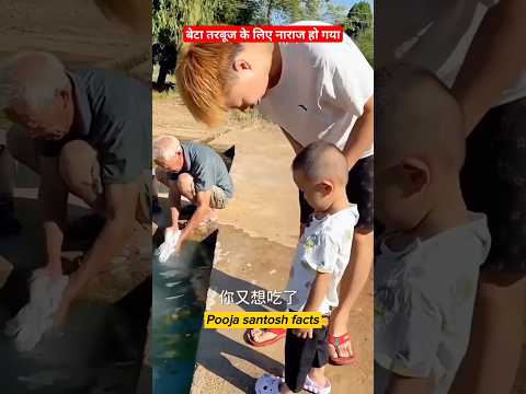 बेटा तरबूज न मिलने से नाराज😣 ~ mini wood toy- woodworking art skill / hand craft / #shorts