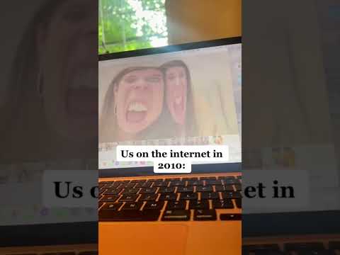 Kids on the internet now VS. 10 years ago 👀 who else can relate 😂  #funny #relatable #twins