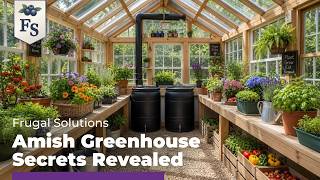 25 Amish Greenhouse Hacks That Will Save You Money
