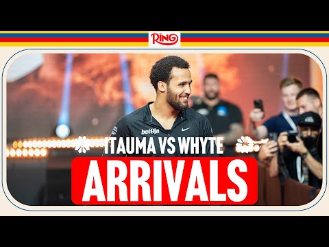 Moses Itauma & Dillian Whyte Hit The Stage At Grand Arrivals!