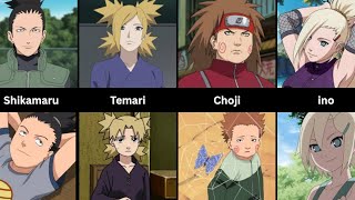 Naruto character : childhood version 