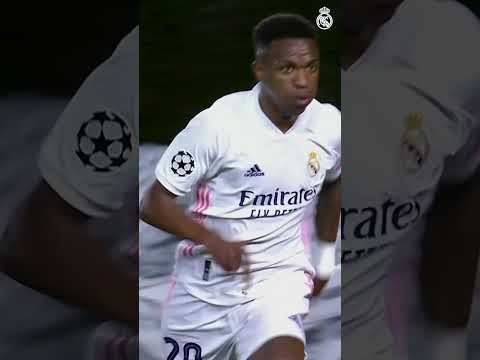 😈✌️ #OTD in 2021… Vini Jr’s BRACE 🆚 Liverpool! #realmadrid #ucl