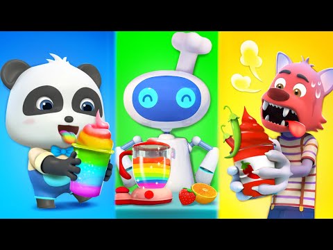 Rainbow Juice Song | Colors Song | +More Fun Sing Along Songs | Kids Song | Kids Cartoon | BabyBus