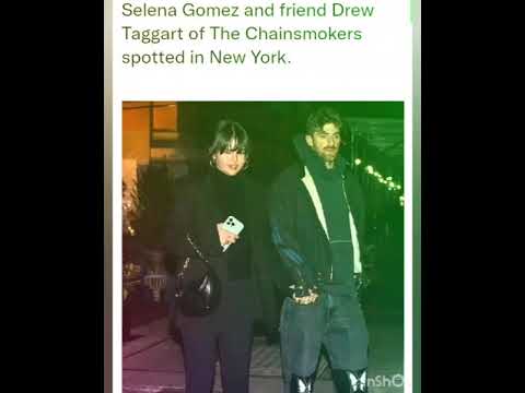 Selena Gomez and friend Drew Taggart of The Chainsmokers spotted in New York.