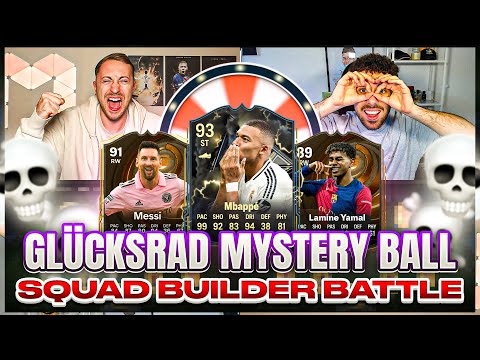 OMG!💀 RANDOM GLÜCKSRAD MYSTERY BALL Squad Builder Battle 🎡🔥