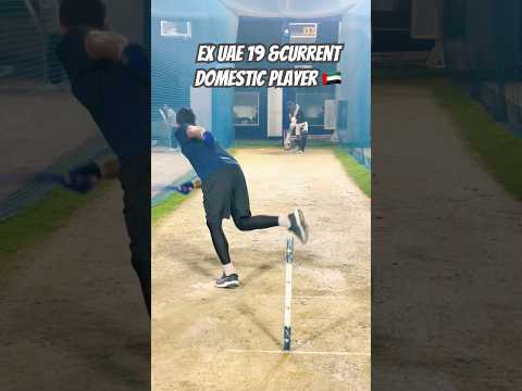 SHAHRUKH SHEIKH Hitting Hard in the nets ๐#cricket #batting #powerhitting#uaecricket #cricketshorts