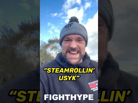 Tyson Fury SENDS Usyk NEW “STEAMROLL” WARNING to get REVENGE