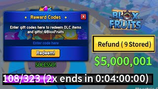 NOVOS CÓDIGOS +31 CÓDIGOS DE 2X XP BELI E RESET NO BLOX FRUITS 2025 - blox fruit codes...