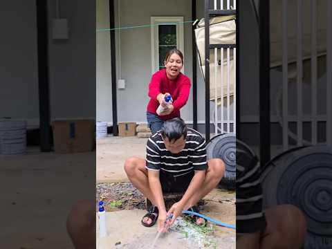 อย่างมาแกล้งกัน Don't tease me. #couples #funny #manbee