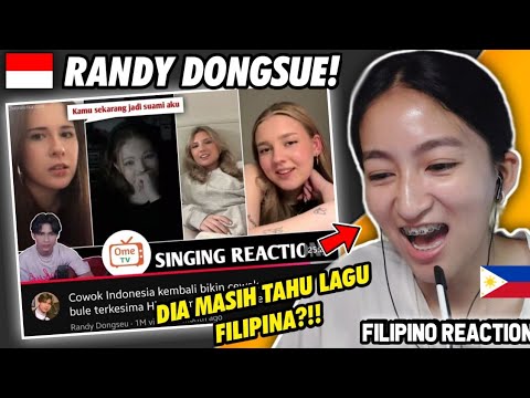 RANDY DONGUE LAGI!! DIA MASIH TAHU LAGU FILIPINA?! | FILIPINO REACTION🇵🇭