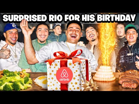 WE SURPRISED RIO FOR HIS BIRTHDAY!!  