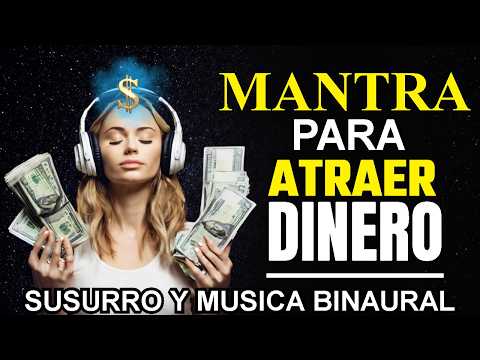 MANTRA para ATRAER EL DINERO - MUSICA BINAURAL y SUSURROS 💲 YO SOY EL DINERO