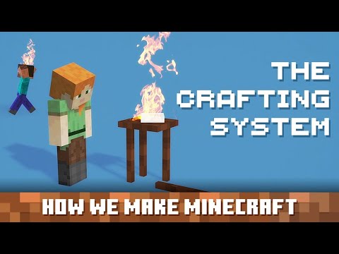 【Minecraftの作り方】クラフティングシステムのクラフト