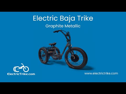 Electric Baja Trike   Graphite Metallic   YouTube
