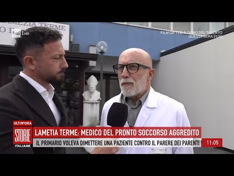 Lamezia Terme: medico del pronto soccorso aggredito- Storie italiane 13/11/2024