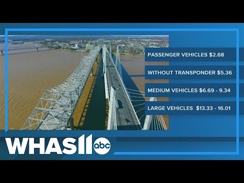 YouTube video thumbnail: Riverlink Toll Increases Take Effect for Louisville and Southern Indiana Bridges