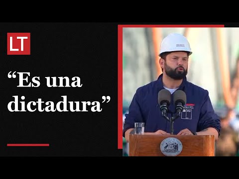 Boric: "El gobierno de Nicolás Maduro es una dictadura"