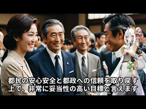 解説！みのりちゃんAI、東京都議会議員選挙各党の政策の分析
