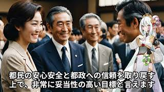 解説！みのりちゃんAI、東京都議会議員選挙各党の政策の分析