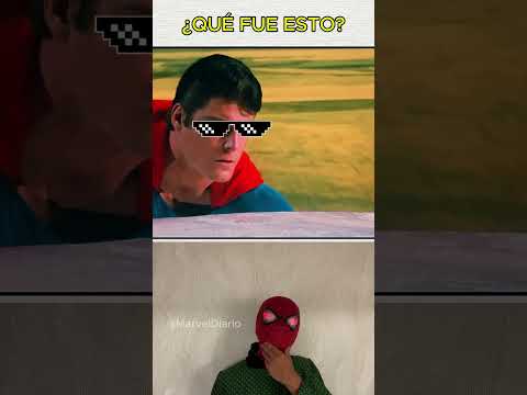 ¿Qué os parece este efecto especial en superman? #marvel