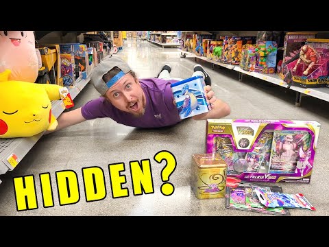 SEARCHING FOR HIDDEN POKEMON CARD PACKS IN WALMART! opening #85