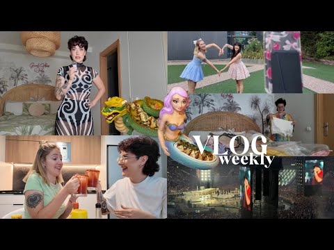 VLOG | Disney en un restaurante, nuevos rizadores, muchos conciertos y cambio de armario 👸🏼🎤🎀