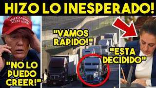 DOMINGAZO! FRACASA 4MEN4Z4 DE TRUMP, EU ACEPTA FIRMA DE CLAUDIA. MEXICO GANA LA JUGADA.