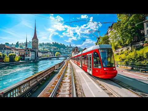 Walking in Bern 🇨🇭 Most Relaxed Swiss Town 😌 Switzerland 4K