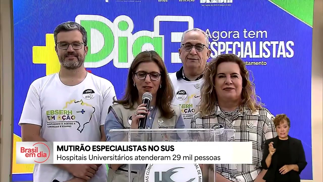 Mutirão nacional realizado em 2025 em hospitais universitários superou os 29 mil atendimentos