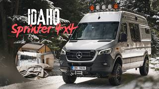 IDAHO 4x4 SPRINTER | USA Inspired Camper Conversion For  Two People | Czech Republic Delivery