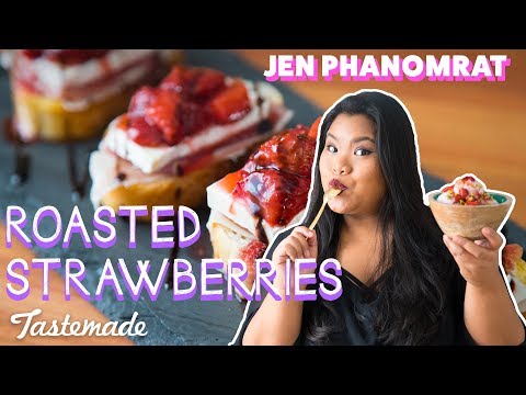 Roasted Strawberries | Good Times with Jen