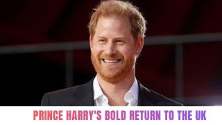 "Prince Harry's UK Comeback: A Serious Move While Meghan Stays Rooted in the US!"