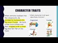 Understanding Character Traits and Descriptions