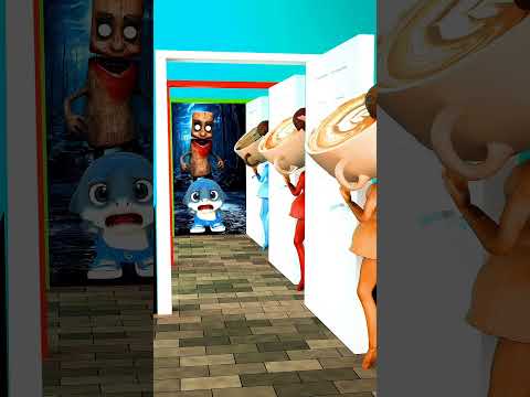 Don’t Stop, Run!” – But Baby Shark Believes Him 😭#animation #ai #brainrot