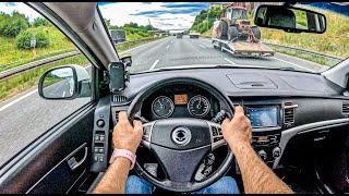 2011 SsangYong Korando (2.0 e-XDi200 175 hp) | POV Test Drive #2491 Joe Black
