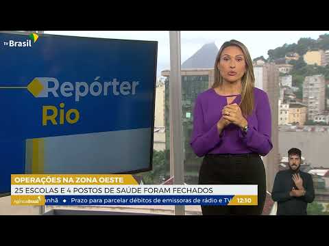 RJ | Polícia faz operação na Zona Oeste e 25 escolas estão fechadas