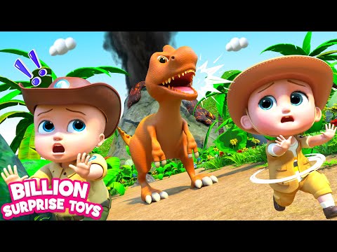 Aventura en la isla rugiente de los dinosaurios - Dinosaurs roaring island adventure | Kids Stories