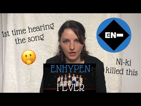 Vidéo ENHYPEN  'FEVER' MV REACTION  ENG SUB