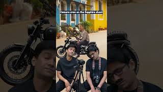 Camera crew on the sapphire shoot | Manish Kharage #shorts