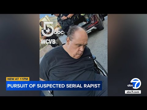 Suspect wanted for 1989 rapes of 2 women in Boston area in custody after Los Angeles police chase