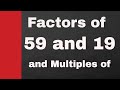 Understanding Factors and Multiples