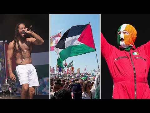 YouTube video thumbnail: Glastonbury Controversy Explained: Police Investigate Kneecap and Bob Vylan Sets