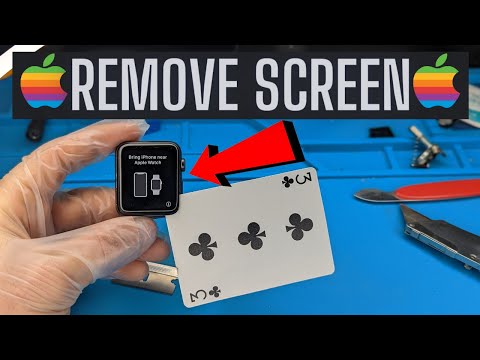 Apple Watch Screen Removal Series 1 7000 2 3 4 5 Tools and Technique