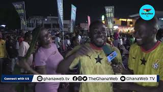 YouTube video thumbnail: Watch as Ghanaians Jubilate Massively After Black Stars Win Over Panama