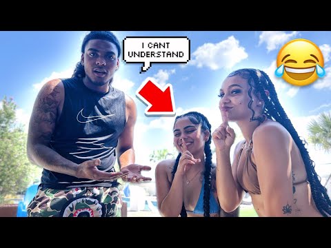 SPEAKING ONLY SPANISH WITH ​⁠​⁠@Staceyrosado  TO MY FILIPINO BF TO SEE HIS REACTION…